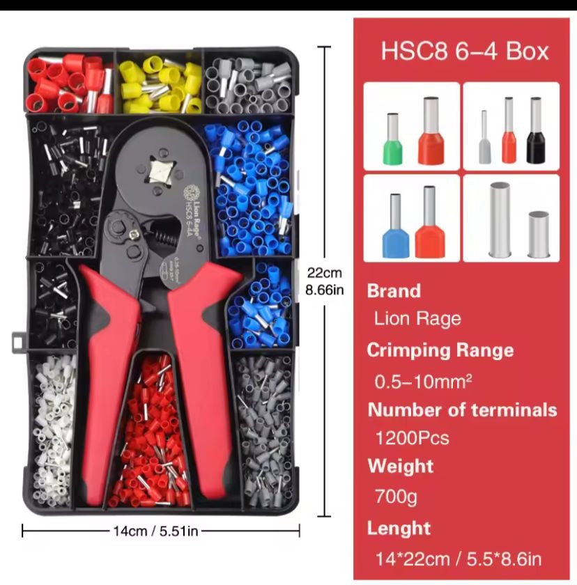 Miniatura 6 de inzas Prensadoras Hsc8 6-4a De Acero Con